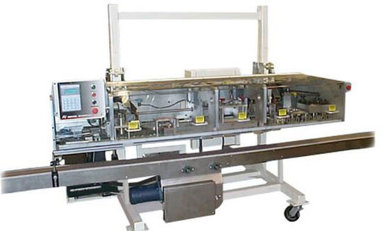 Tin Tie Applicator with Single Fold Bag Finisher